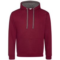 Click here for more details of the Burgundy/Charcoal Varsity HOODIE medium