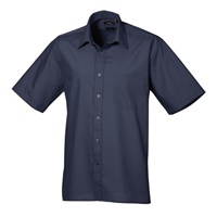 Click here for more details of the Premier Short Sleeve Poplin Shirt 15.5neck