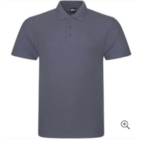 Click here for more details of the Solid GreyPRO RTX Polo Shirt medium