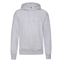 Click here for more details of the Grey Classic Hooded SWEATSHIRT xl