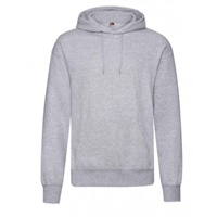 Click here for more details of the Grey Classic Hooded SWEATSHIRT 3xl