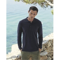 Click here for more details of the Forest Green Long Sleeve POLO SHIRT  small