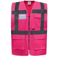 Click here for more details of the Pink YOKO Executive Vest - 2xl
