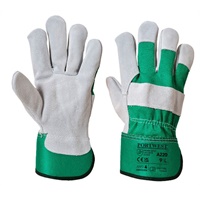 Click here for more details of the Green Premium Chrome Rigger Glove - xxl
