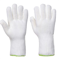 Click here for more details of the White HEAT RESISTANT  Glove - lg