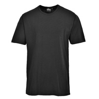 Click here for more details of the Black Short Sleeve THERMAL T-SHIRT x.large