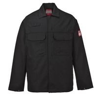 Click here for more details of the Black Bizweld Flame Resistant JACKET x.lg