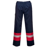 Click here for more details of the Navy Bizflame Plus Trouser - Tall - XXL
