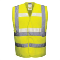 Click here for more details of the Yellow GlowTex VEST  lg/xl