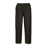 Click here for more details of the Black RAIN TROUSERS only  (L)