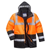 Click here for more details of the Orange/Navy Two Tone TRAFFIC JACKET small