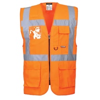 Click here for more details of the Orange Berlin Executive VEST xx.large