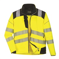 Click here for more details of the Yellow Vision  SOFTSHELL Jacket  large