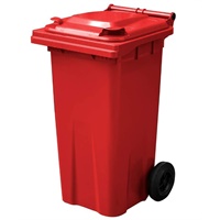 Click here for more details of the 240lt 2-WHEELED BIN red