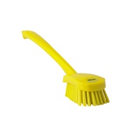 Click here for more details of the Long handle CHURN brush yellow