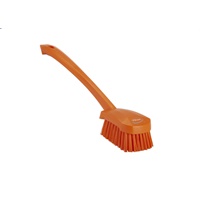 Click here for more details of the Long handle CHURN brush orange
