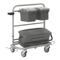 Click here for more details of the Vikan Slimliner CLEANING TROLLEY