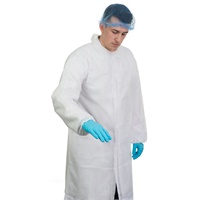 Click here for more details of the Supertouch Non-Woven COAT blue (10) - XL