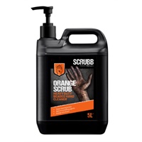 Click here for more details of the SCRUBB Orange Hand Scrub 5ltr pump bottle