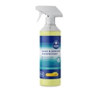 Click here for more details of the Alcohol Hand & Surface Disifectant Spray1L