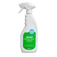 Click here for more details of the Clinell Universal Disinfectant Spray 500ml