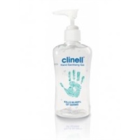 Click here for more details of the Clinell Hand Sanitising Alcohol Gel 250ml