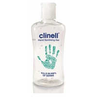 Click here for more details of the Clinell Hand Sanitising Alcohol Gel 50ml
