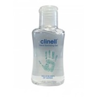 Click here for more details of the Clinell Hand Sanitising Alcohol Gel 50ml (