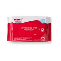 Click here for more details of the Clinell Peracetic Acid Wipes