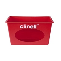 Click here for more details of the Clinell Wall Mounted Dispensers - Red