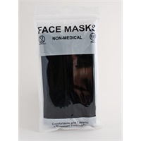 Click here for more details of the FACE MASK BLACK 10 PCS POLY BAG