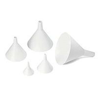 Click here for more details of the 5 Piece Funnel Set White Plastic