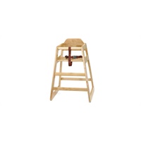 Click here for more details of the Natural Finish High Chair – Flat Packed