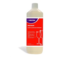 Click here for more details of the Multisan Hand Glasswash Detergent (1 Litre