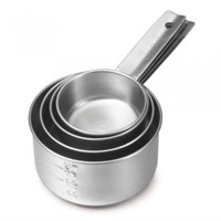 Click here for more details of the 4 Piece Measuring Cup Set Stainless Steel