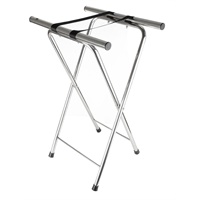 Click here for more details of the Chrome Tray Stand