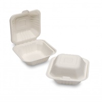 Click here for more details of the Bagasse Burger Box (152x152x78mm / 6 )
