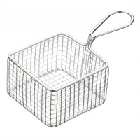 Click here for more details of the Square Fry Basket (9.5 x 6cm)