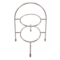 Click here for more details of the 2 Tier Cake Stand – Stainless Steel
