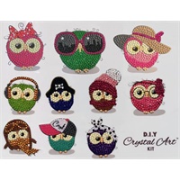 Click here for more details of the Crystal Art Owl Life 21 x 27cm Sticker Set