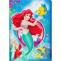 Click here for more details of the Crystal Art The Little Mermaid Notebook CA