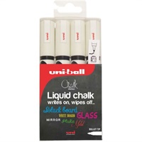 Click here for more details of the uni-ball Chalk Marker Bullet Tip Medium Wh