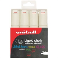 Click here for more details of the uni-ball Chalk Marker Chisel Tip Broad Whi