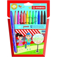 Click here for more details of the STABILO power Felt Pen 2mm Line Assorted C