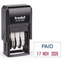 Click here for more details of the Trodat Printy 4850/L2 Self Inking Word and