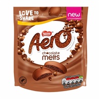 Click here for more details of the AERO Melts Milk Chocolate Sharing Bag 92g
