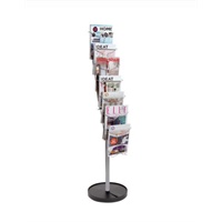 Click here for more details of the Alba Floor Standing Literature Display Uni