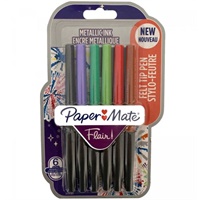 Click here for more details of the Paper Mate Metallic Felt Tip Pen Medium 0.