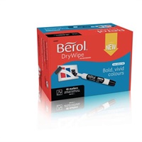 Click here for more details of the Berol Dry Wipe Whiteboard Marker Chisel Ti
