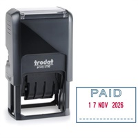 Click here for more details of the Trodat 4750/L2 Eco Self Inking Word and Da
